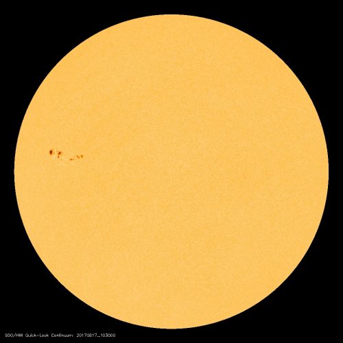 Will Sunspot AR2671 feature in the eclipse?